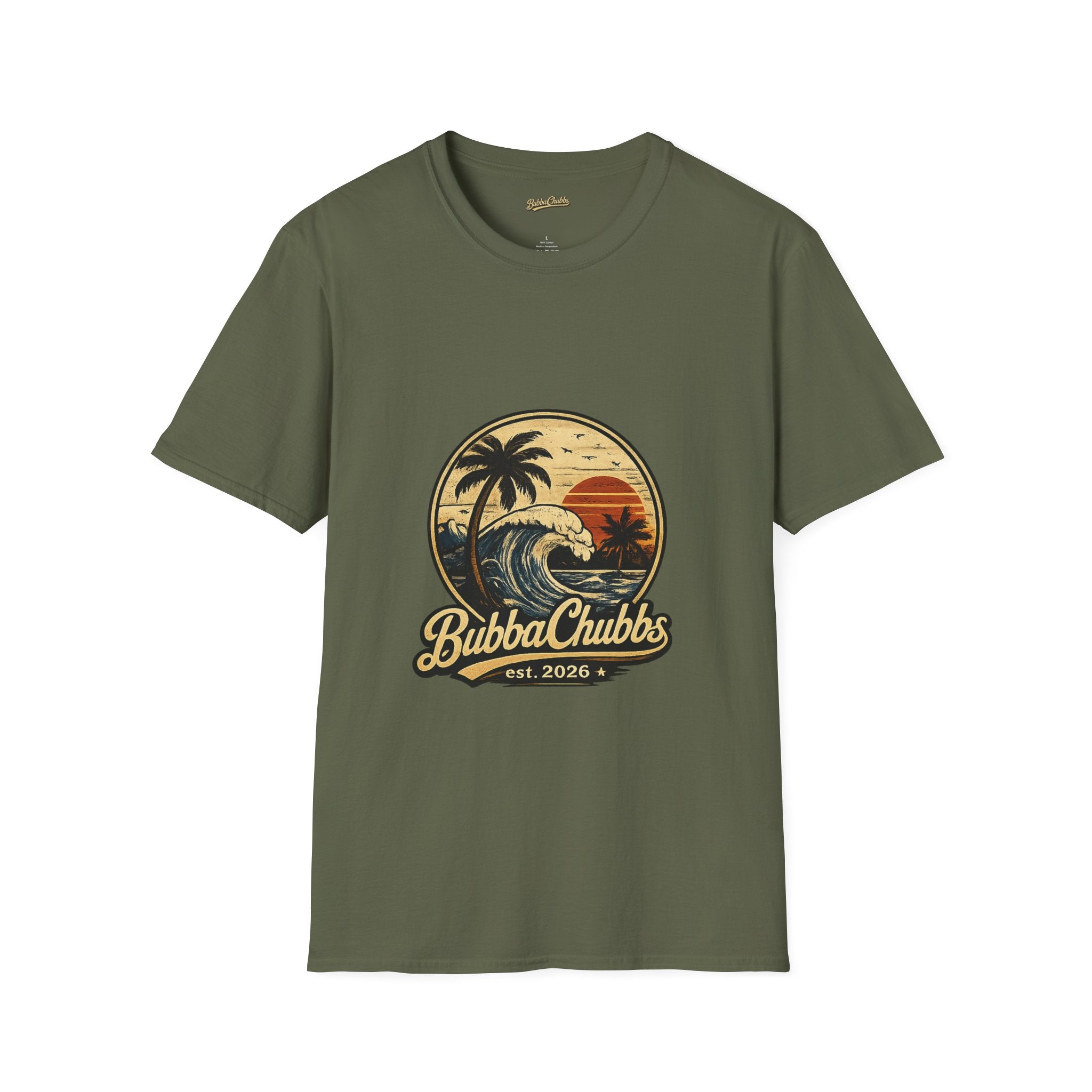 BubbaChubbs "Coastal Vibe" T-Shirt