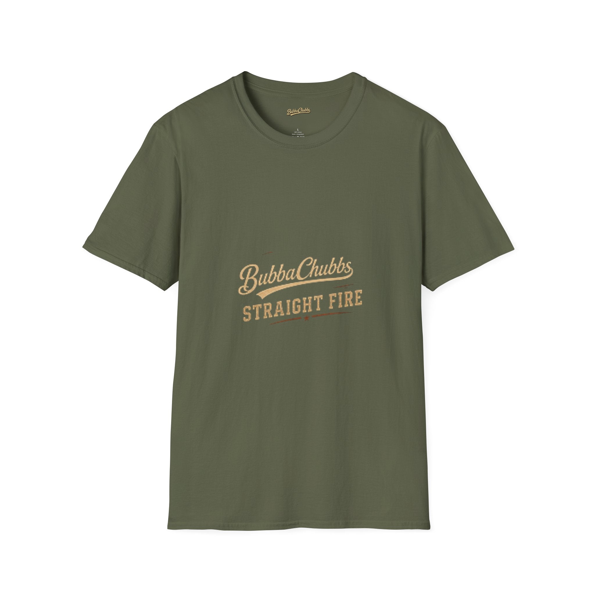 BubbaChubbs "Straight Fire" T-Shirt
