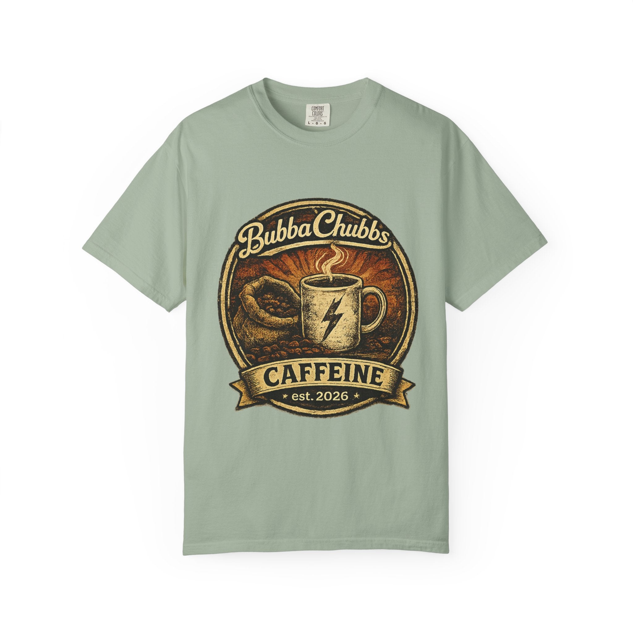 BubbaChubbs Tee -Coffee Jolt - Get Out, Stay Wild