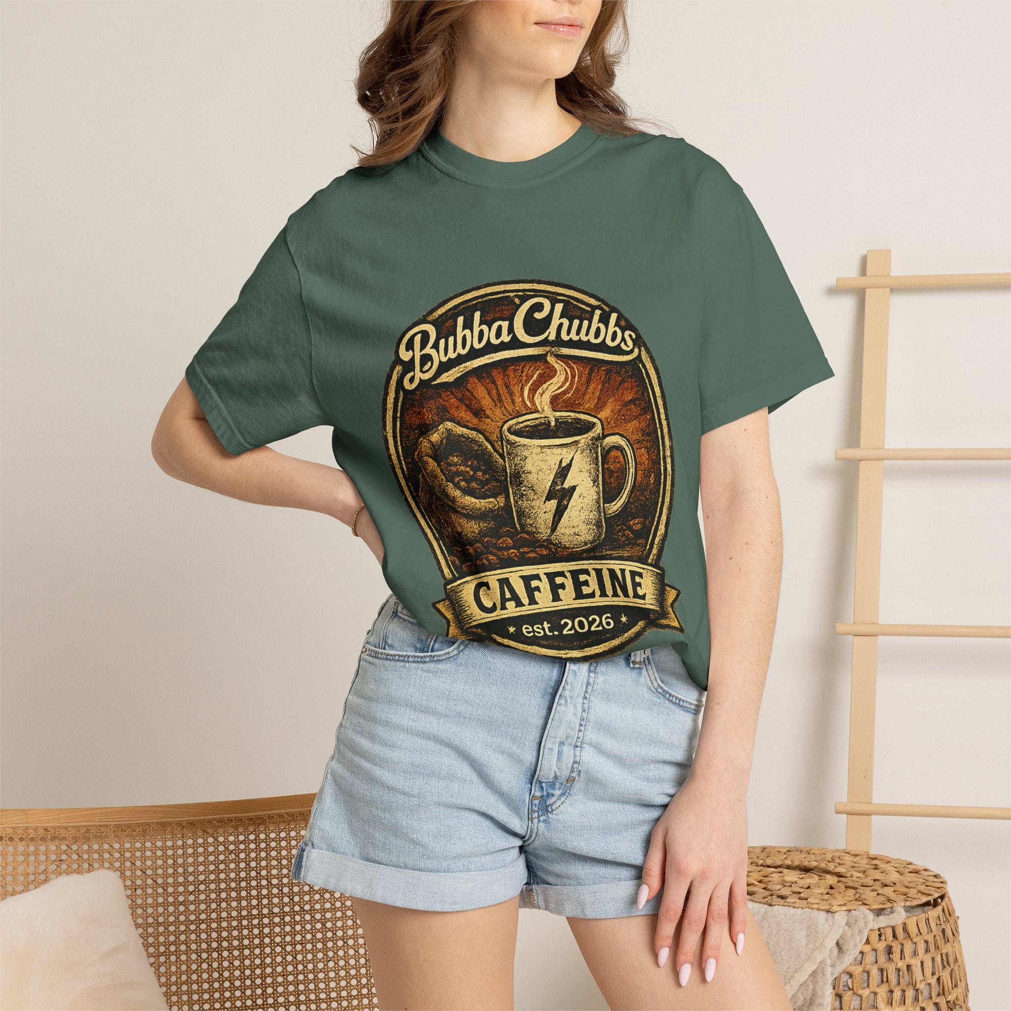 BubbaChubbs Tee -Coffee Jolt - Get Out, Stay Wild