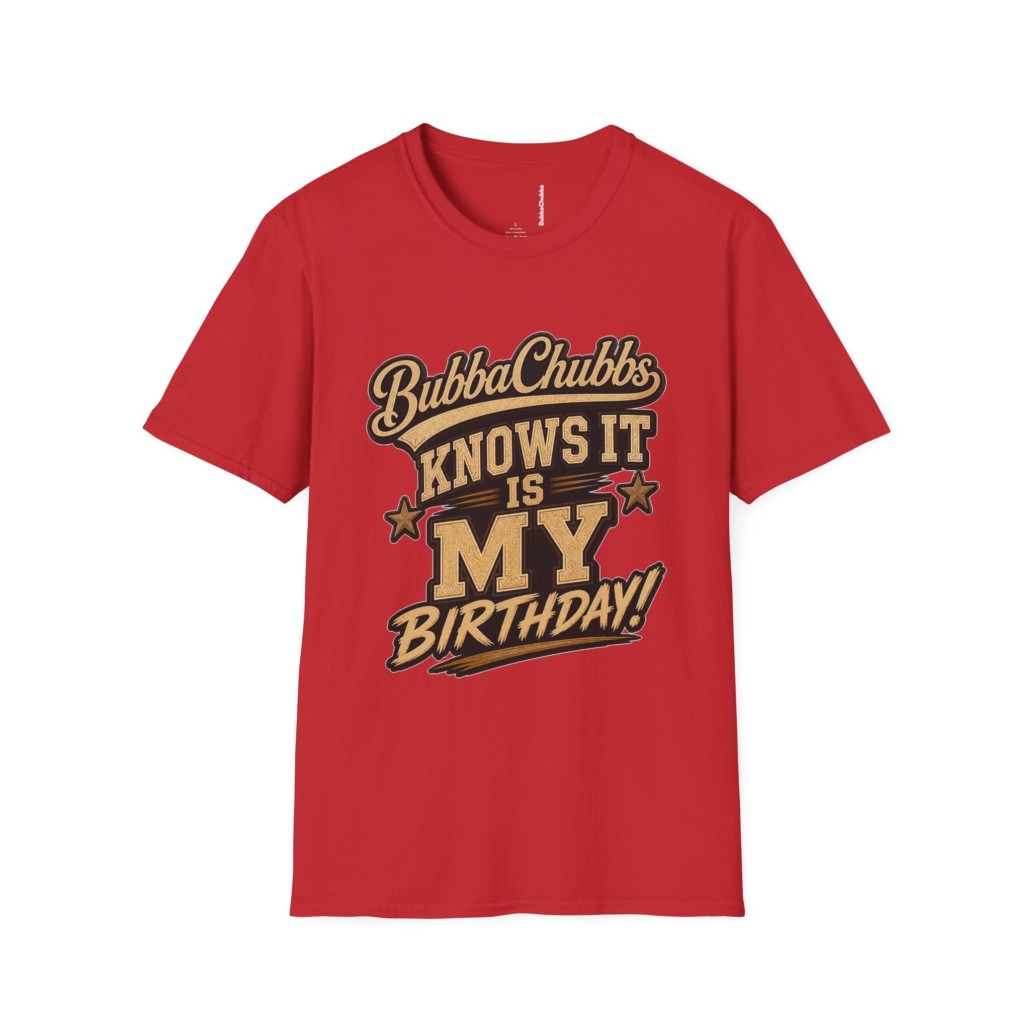 BubbaChubbs "Birthday" T-Shirt