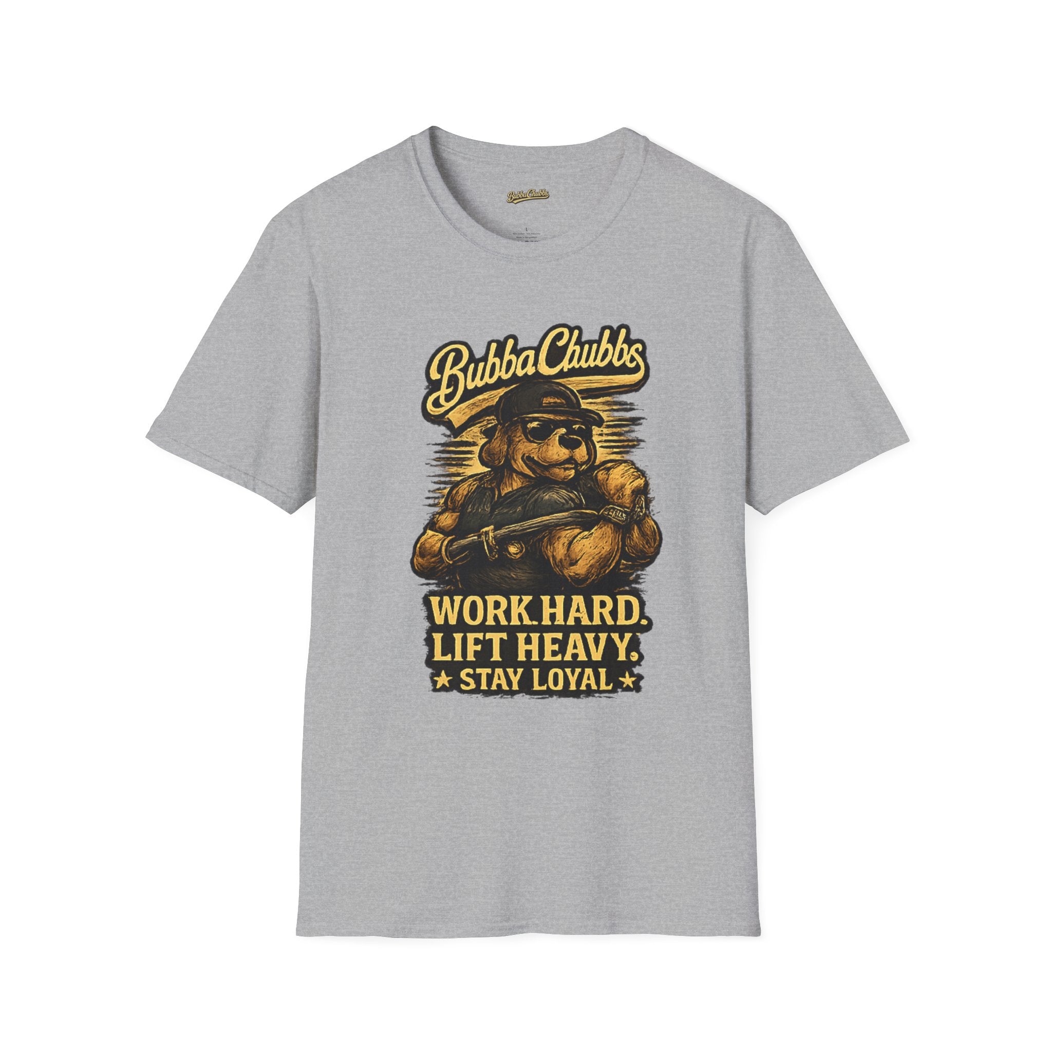 BubbaChubbs "Word Hard.Lift Heavy" T-Shirt